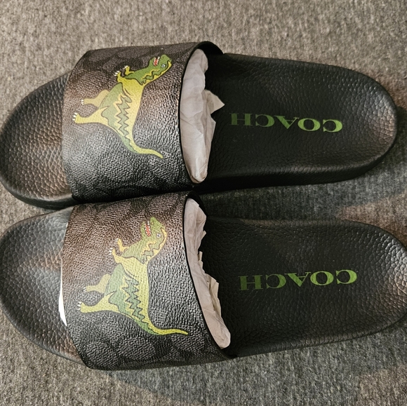 Coach rexy slides - Picture 3 of 4